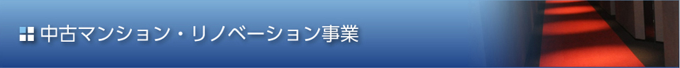中古マンション・リノベーション事業